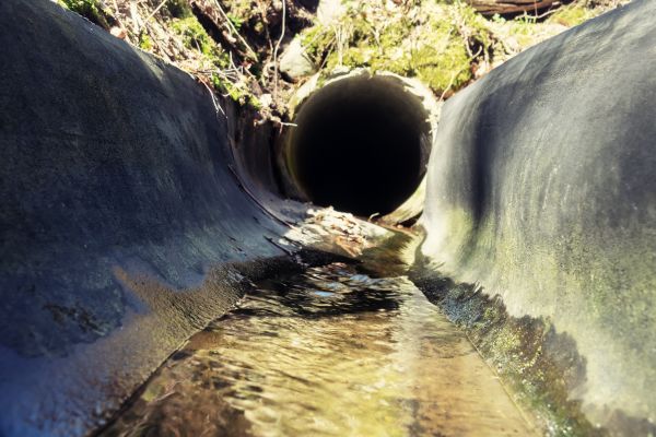 Drainage Swale Installation in Oshkosh