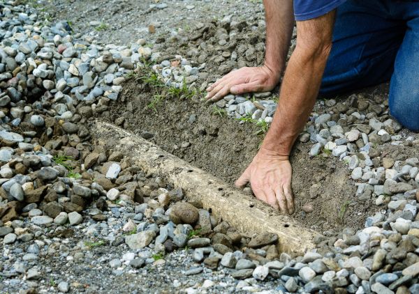 French Ditch Installation in Oshkosh