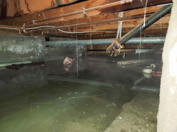 Cost of Crawlspace Drainage in Oshkosh