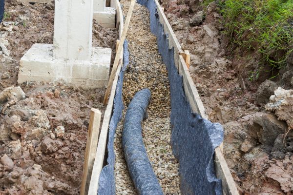 French Drain Installation in Oshkosh